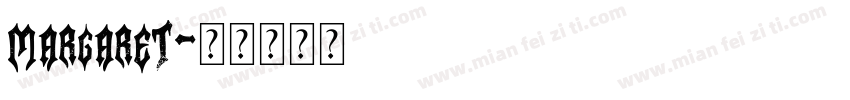 margaret字体转换