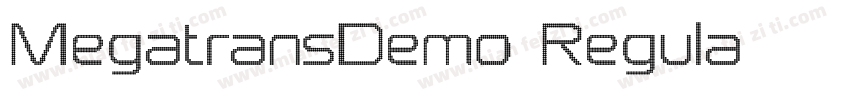 MegatransDemo-Regula字体转换
