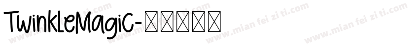 TwinkleMagic字体转换
