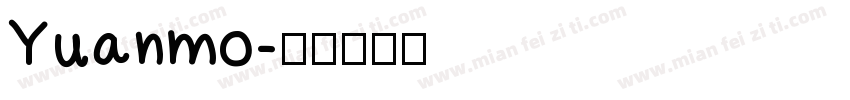 Yuanmo字体转换