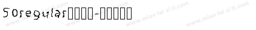 50regular字体下载字体转换