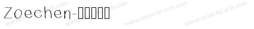 Zoechen字体转换
