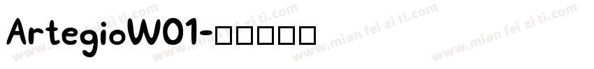 ArtegioW01字体转换