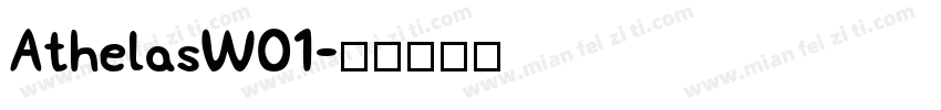 AthelasW01字体转换
