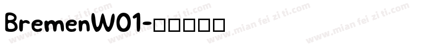 BremenW01字体转换