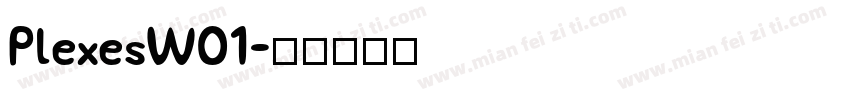 PlexesW01字体转换