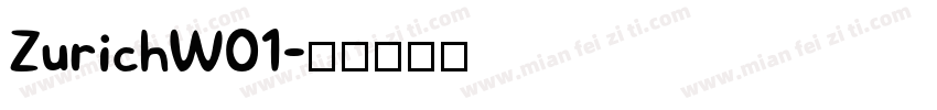 ZurichW01字体转换