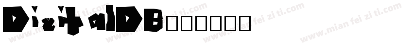 DigitalDB字体转换