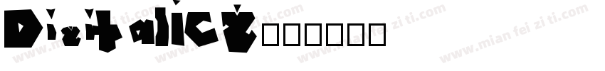 DigitalICG字体转换