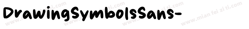 DrawingSymbolsSans字体转换