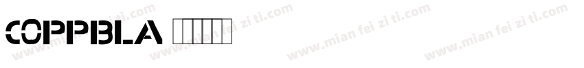 COPPBLA字体转换