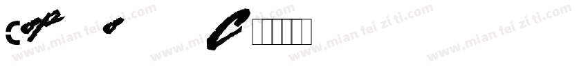 Copgotbc字体转换