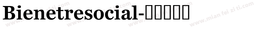 Bienetresocial字体转换
