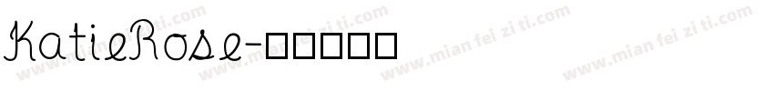 KatieRose字体转换
