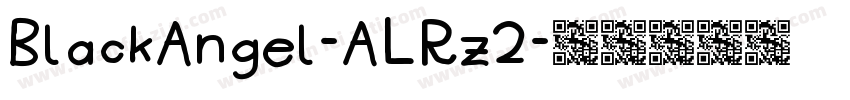 BlackAngel-ALRz2字体转换