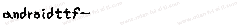 androidttf字体转换