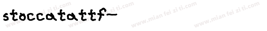 stoccatattf字体转换