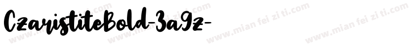CzaristiteBold-3a9z字体转换