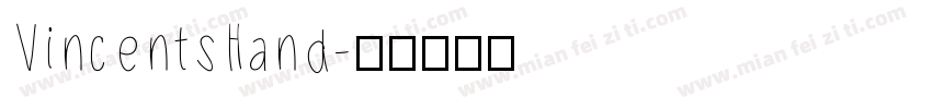 VincentsHand字体转换