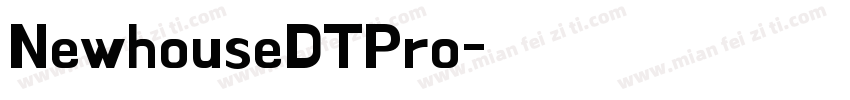 NewhouseDTPro字体转换