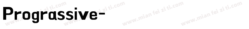 Prograssive字体转换