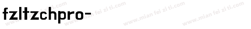 fzltzchpro字体转换