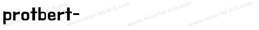 protbert字体转换