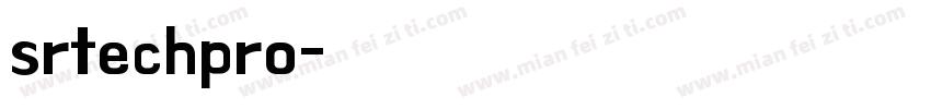 srtechpro字体转换