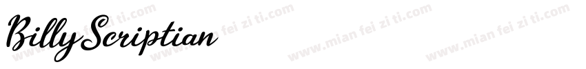 BillyScriptian字体转换