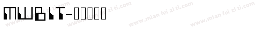 MWBIT字体转换