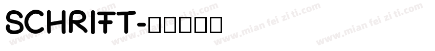 SCHRIFT字体转换