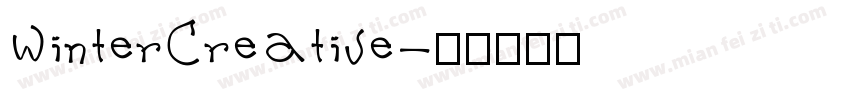 WinterCreative字体转换