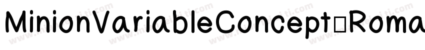 MinionVariableConcept-Roman_400_11_字体转换