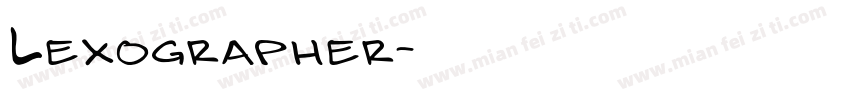 Lexographer字体转换