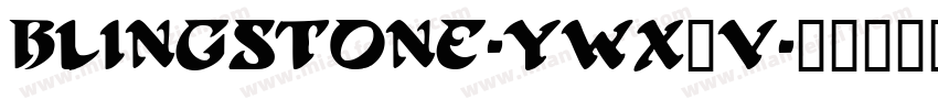 Blingstone-ywX7V字体转换