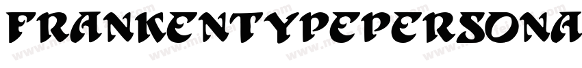 Frankentypepersonaluseonly-pj7v字体转换