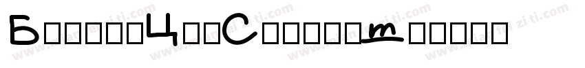 BikhamCyrScript字体转换