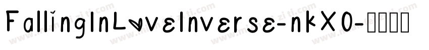 FallingInLoveInverse-nKX0字体转换