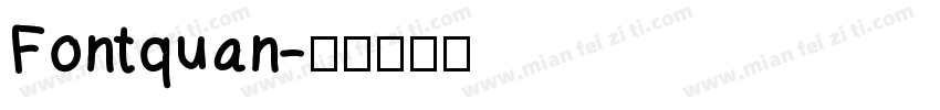 Fontquan字体转换