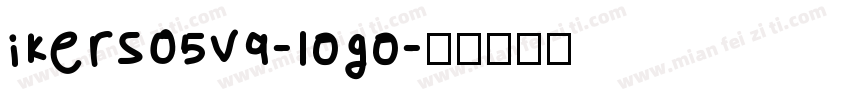 ikers05v9-logo字体转换