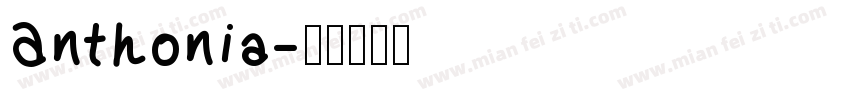 Anthonia字体转换