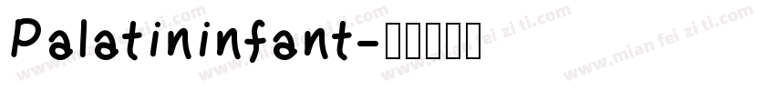 Palatininfant字体转换
