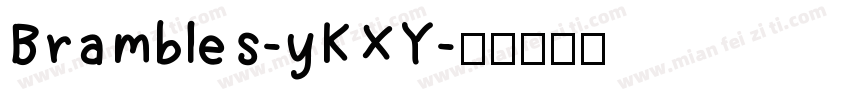 Brambles-yKXY字体转换