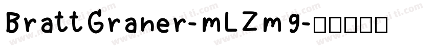 BrattGraner-mLZm9字体转换