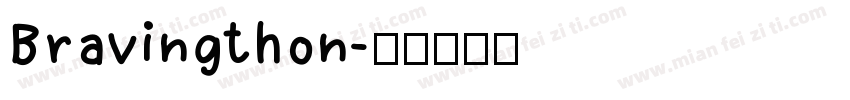 Bravingthon字体转换
