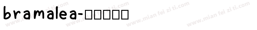 bramalea字体转换