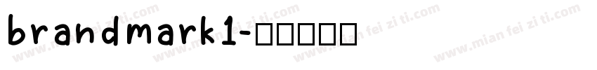 brandmark1字体转换