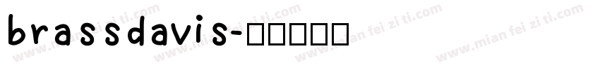 brassdavis字体转换