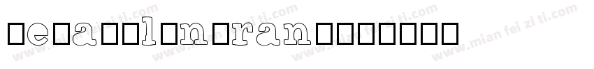 DecathlonBrand字体转换