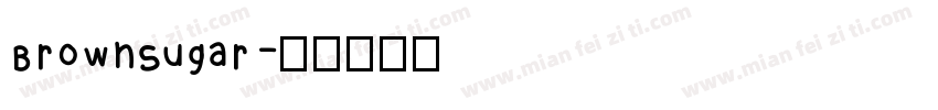 BrownSugar字体转换
